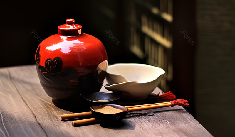 阳光下酒壶放在木色桌子上,高清,摄影图,摄影图片,图片大全,摄影图免费下载